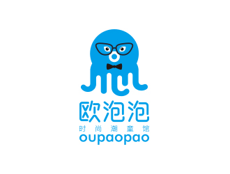 孙金泽的欧泡泡 时尚潮童馆logo设计