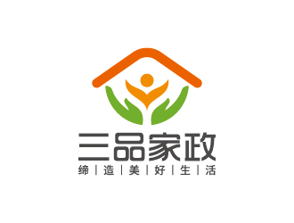 王涛的三品家政logo设计