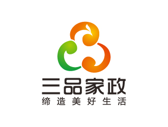 叶美宝的三品家政logo设计