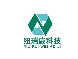 盛铭的纽瑞威科技logo设计