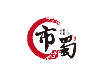 朱红娟的市蜀美食logo设计logo设计