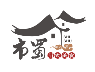 李杰的市蜀美食logo设计logo设计