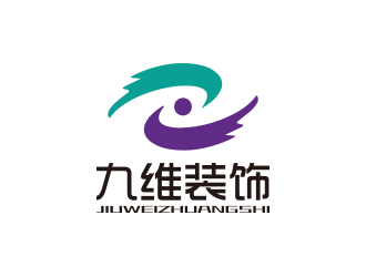 孙金泽的九维装饰材料有限公司logo设计