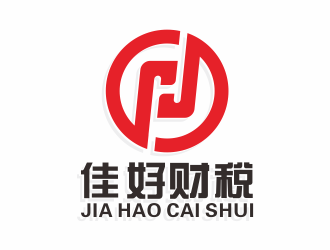 张伟的佳好财税logo设计