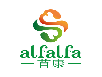 向正军的苜康保健品logo设计