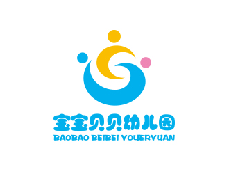 杨勇的宝宝贝贝幼儿园logo设计