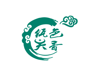 朱兵的佤色天香logo设计