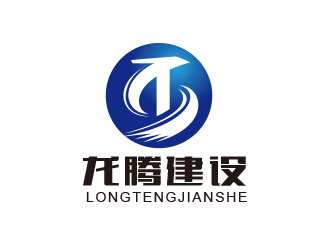 朱红娟的龙腾建设集团logo设计