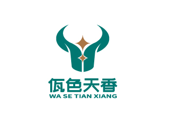 陈智江的佤色天香logo设计