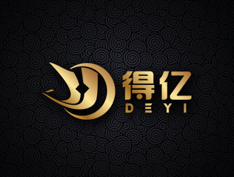 郭庆忠的得亿家纺商标设计logo设计