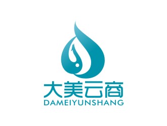 大美云商logo设计