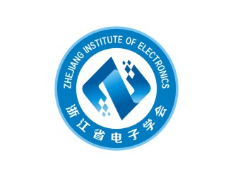 曾翼的浙江省电子学会logo设计
