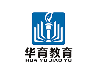 劳志飞的华育教育logo设计