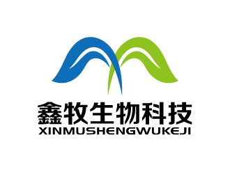 张俊的鑫牧生物科技logo设计