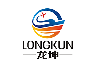 保龙坤泰商贸旅行有限公司logo设计