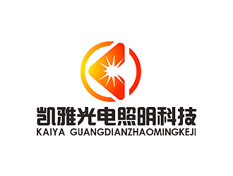 秦晓东的凯雅光电照明科技logo设计