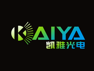 谭家强的凯雅光电照明科技logo设计