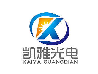 赵鹏的凯雅光电照明科技logo设计