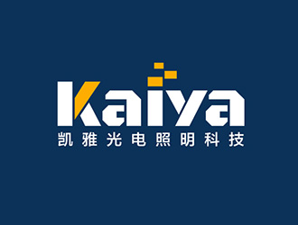 吴晓伟的凯雅光电照明科技logo设计