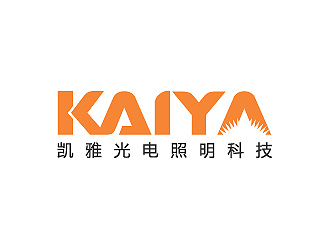 彭波的凯雅光电照明科技logo设计