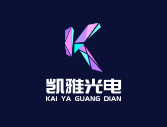 陈川的凯雅光电照明科技logo设计