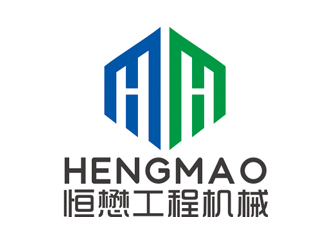 赵鹏的HM/恒懋工程机械logo设计