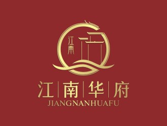 陈国伟的江南华府房地产开发logo设计