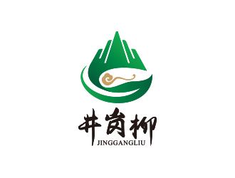 黄安悦的井岗柳logo设计