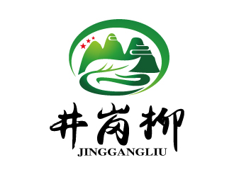 张俊的井岗柳logo设计