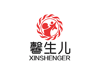 秦晓东的馨生儿logo设计