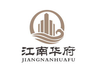 江南华府房地产开发logo设计