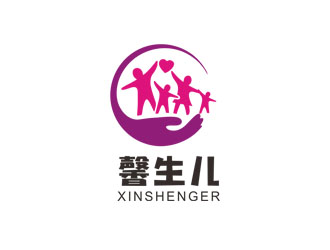 郭庆忠的馨生儿logo设计