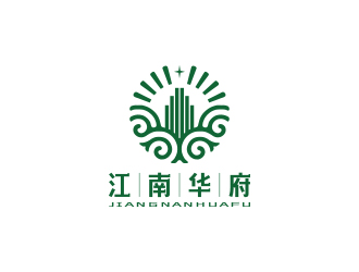 孙金泽的江南华府房地产开发logo设计