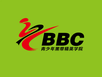 青少年黑带精英学院logo设计