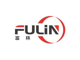 朱红娟的富林五金塑胶logo设计