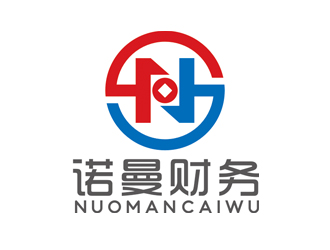 赵鹏的诺曼财务logo设计