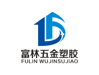 叶美宝的富林五金塑胶logo设计