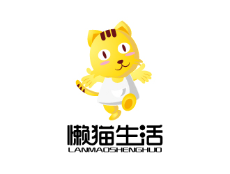 张俊的懒猫生活互联网金融行业logologo设计