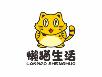 何嘉健的懒猫生活互联网金融行业logologo设计