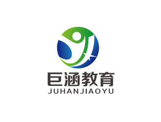 朱红娟的巨涵教育logo设计