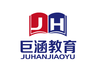 张俊的巨涵教育logo设计