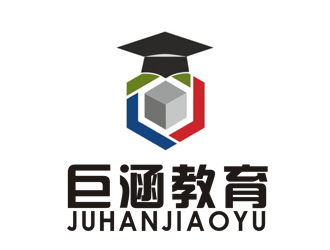 李正东的巨涵教育logo设计