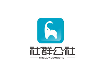 朱红娟的社群公社logo设计