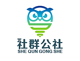 劳志飞的社群公社logo设计