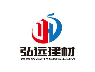 孙金泽的弘远建材logo设计
