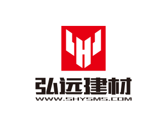 孙金泽的弘远建材logo设计