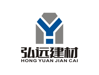 李泉辉的弘远建材logo设计