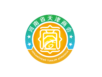 黄安悦的河南省天津商会徽标logo设计logo设计