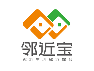 赵鹏的邻近宝24小时便利店logo设计logo设计