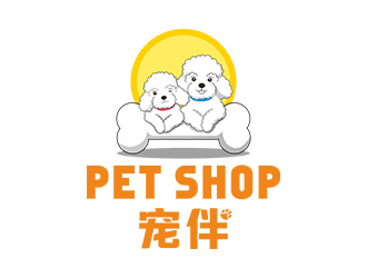 郑锦尚的宠伴宠物店logologo设计